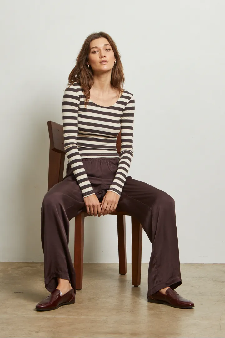 ribbed cotton tops